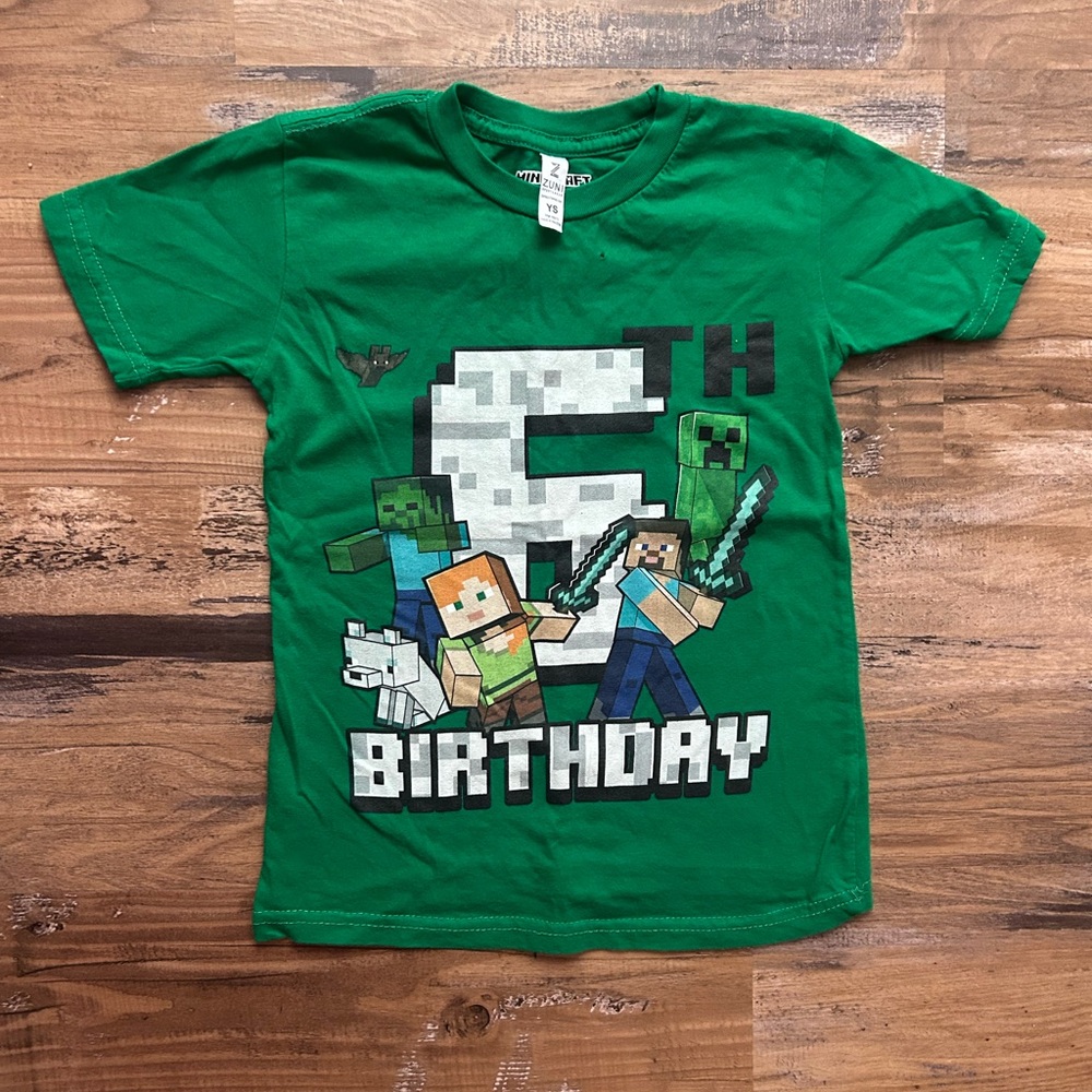 Green Birthday Kids T-Shirt